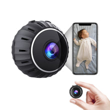 将图片加载到图库查看器，RovyFota Upgrade Mini Cameras, 1080P HD Wireless Portable Small Video Camera Night Vision Motion Detection Home Security Nanny Wifi Cam, Perfect Video Bady Camera for Indoor and Outdoor
